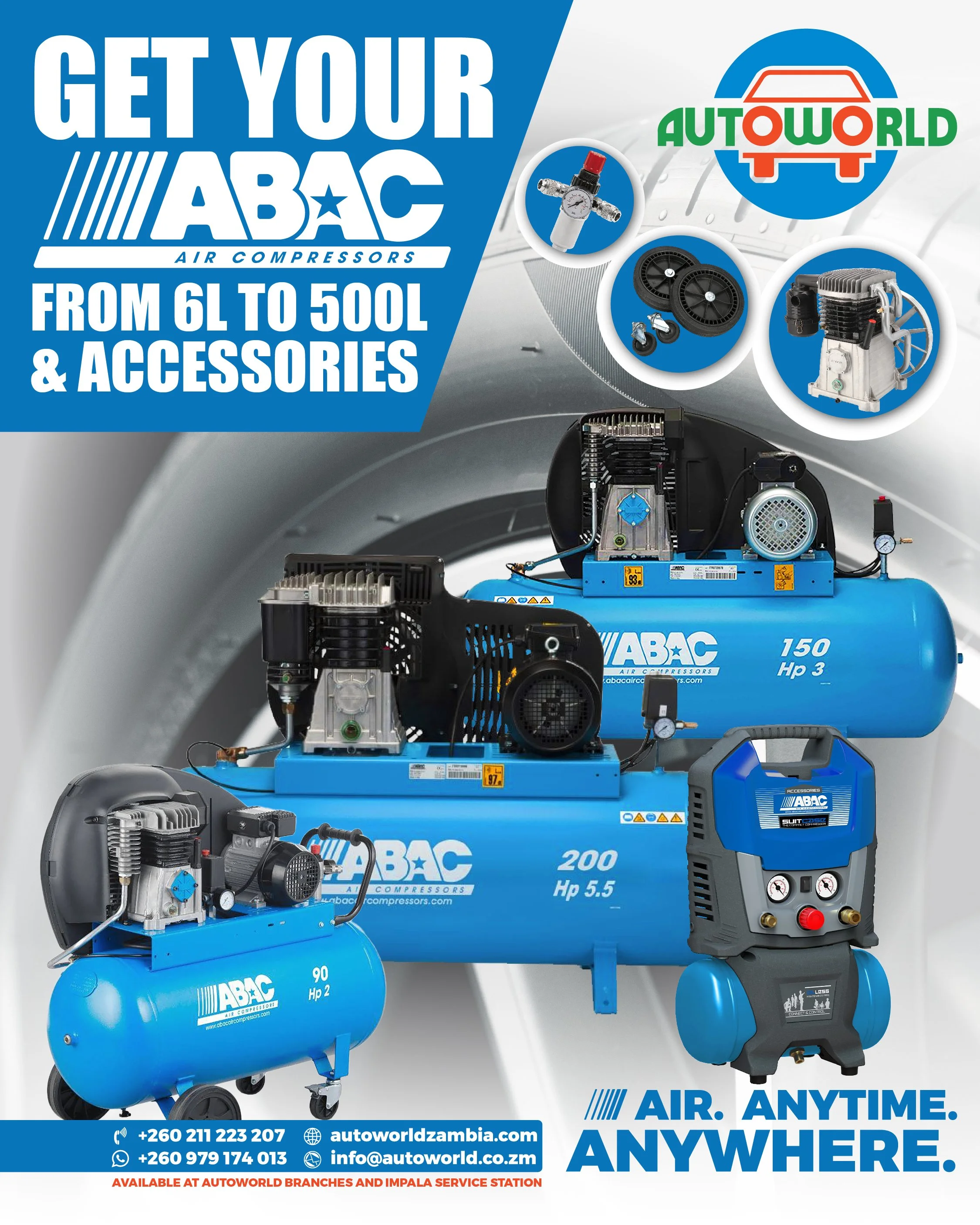 ABAC Air Compressors Autoworld